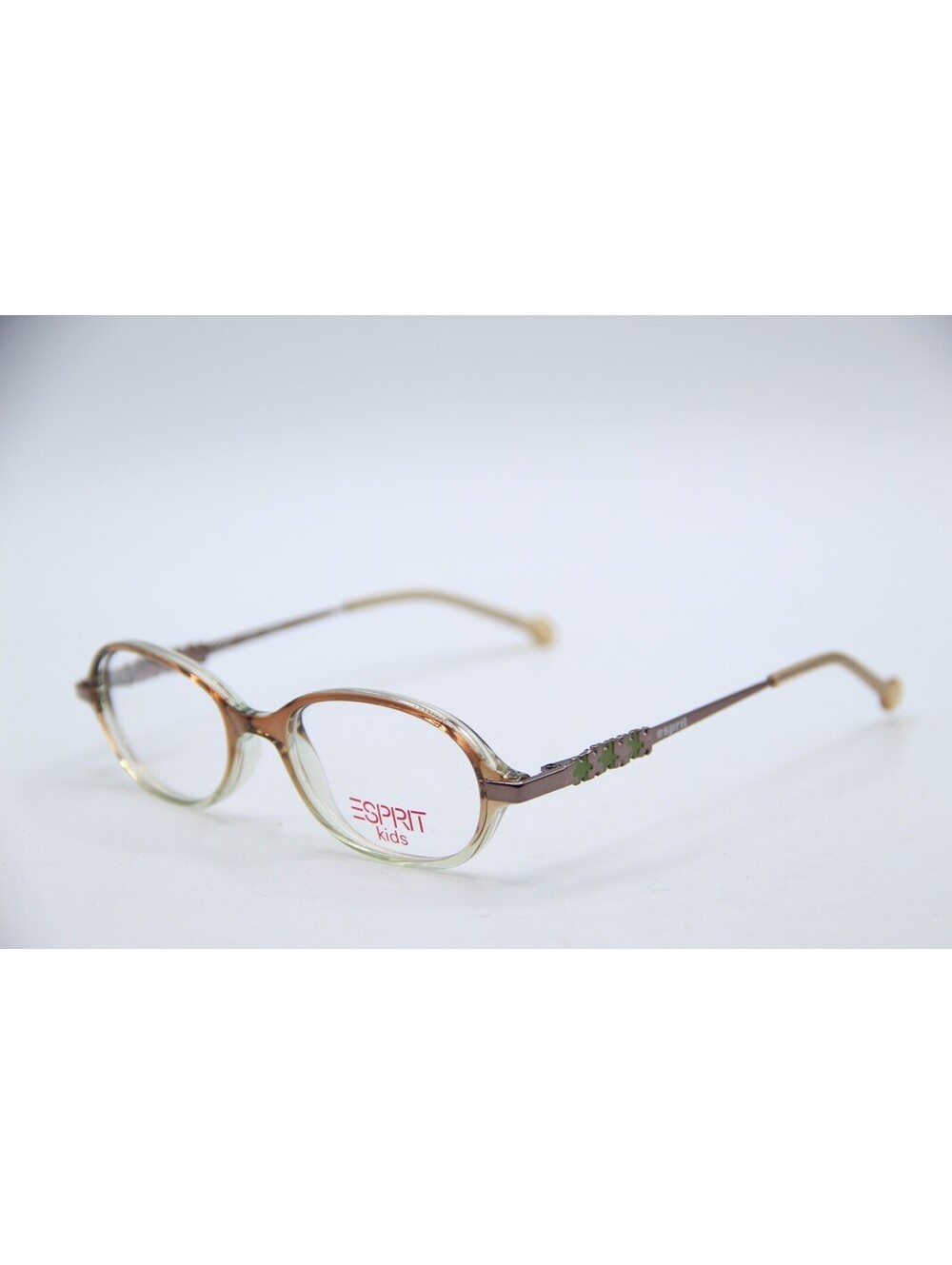 Esprit Et9391 Color-535 Clear Brown Authentic Eyeglasses 43-16-120